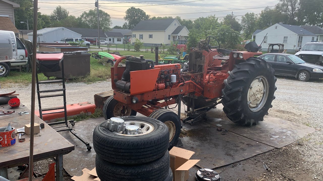 Allis Chalmers 180 clutch install part 2