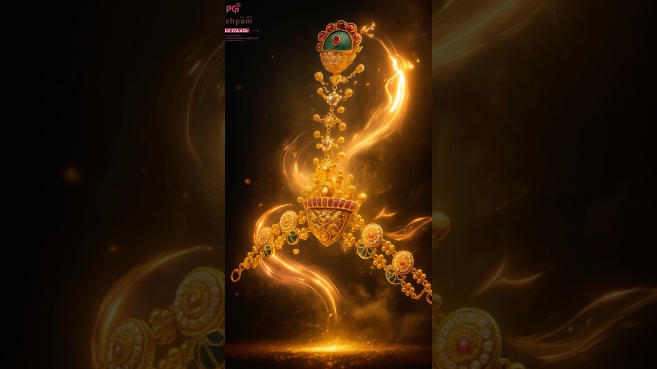 Trust with heritage & antique golden hathpan 🥰❤️ @pushpamgoldpalace