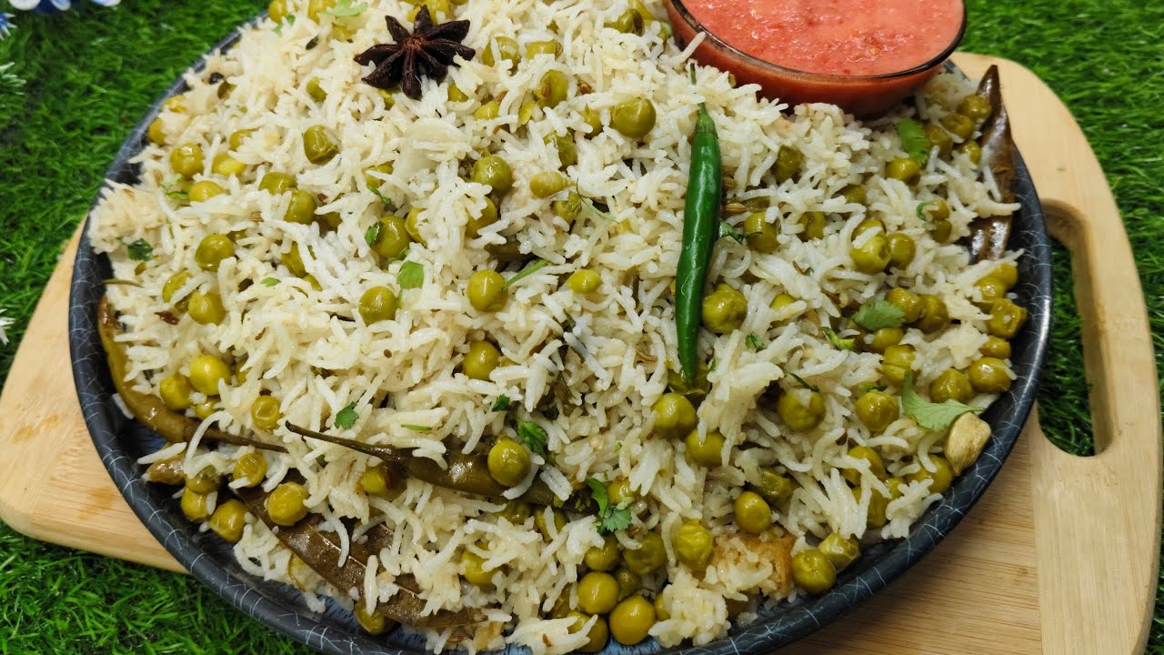 Sabse Tasty Matar Pulao Aise Banae Khane Wala Hath Na Rok Pae | Matar Pulao Recipe | Matar Pulao 
