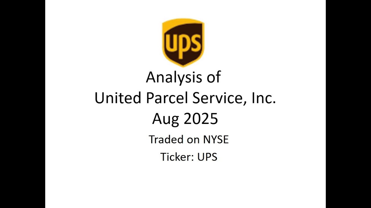 United Parcel Service (UPS) Stock Analysis in 3 minutes
