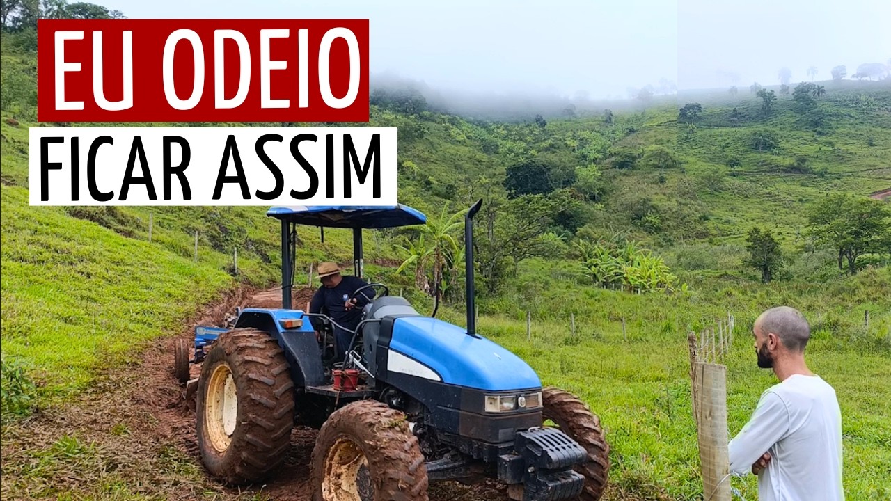 EU NÃO AGUENTO FICAR PARADO - REABERTURA DO ACESSO AO TERRENO