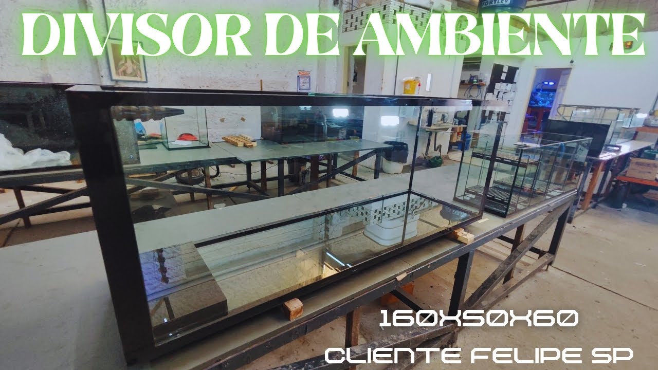 AQUARIO BOTA LATERAL CLIENTE FELIPE SP |MASTER FISH|