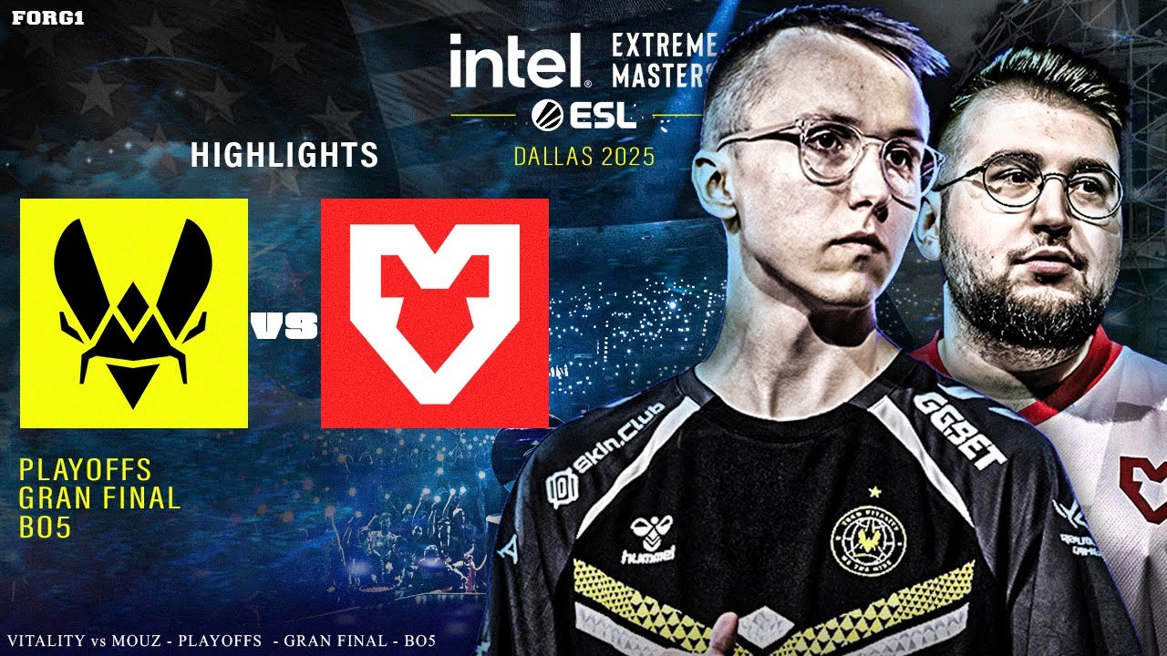 LA GRAN FINAL!!! VITALITY vs MOUZ || IEM DALLAS 2025 || GRAN FINAL || BO5 || HIGHLIGHTS