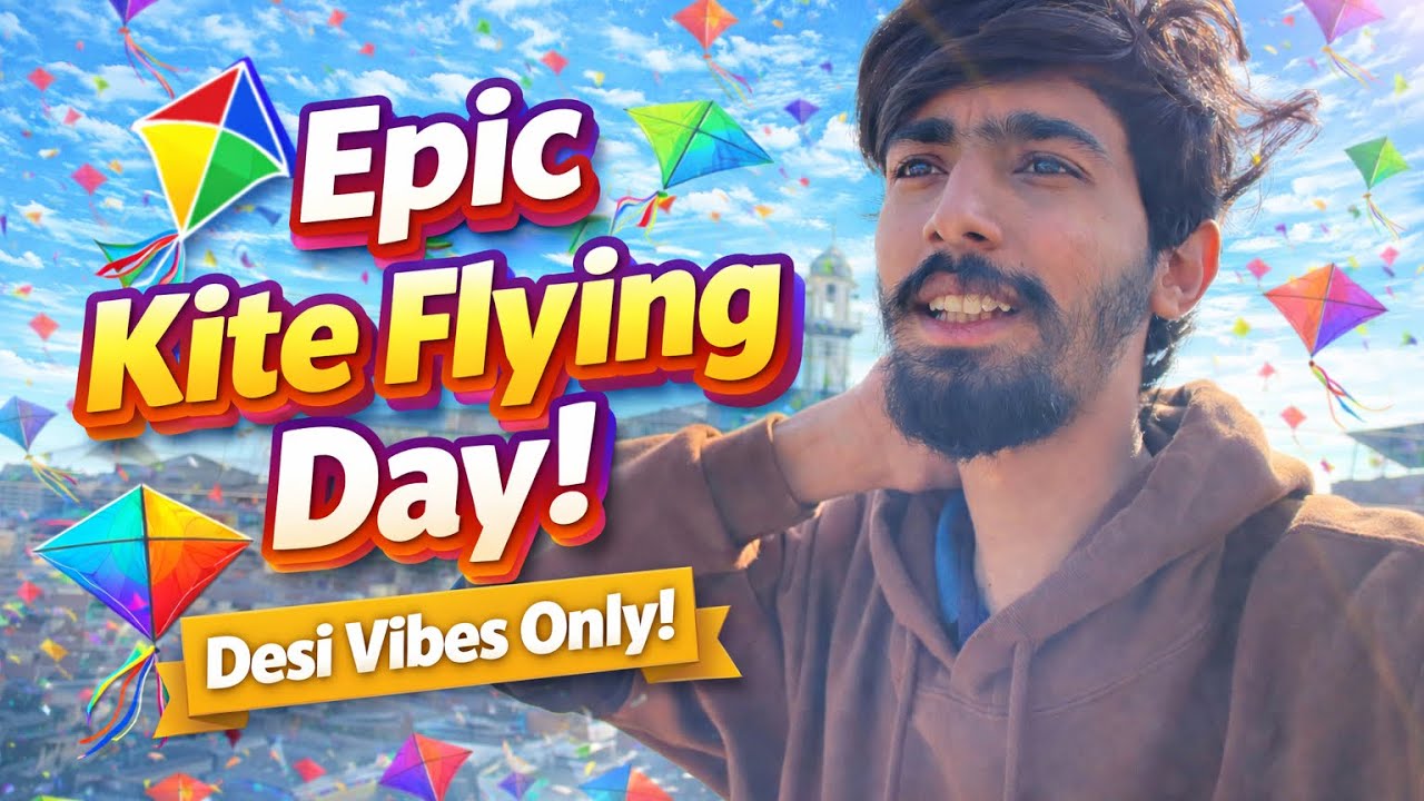 Kite 🪁 Flying in lahore 🥰full enjoy and chill 😎great event for Besant