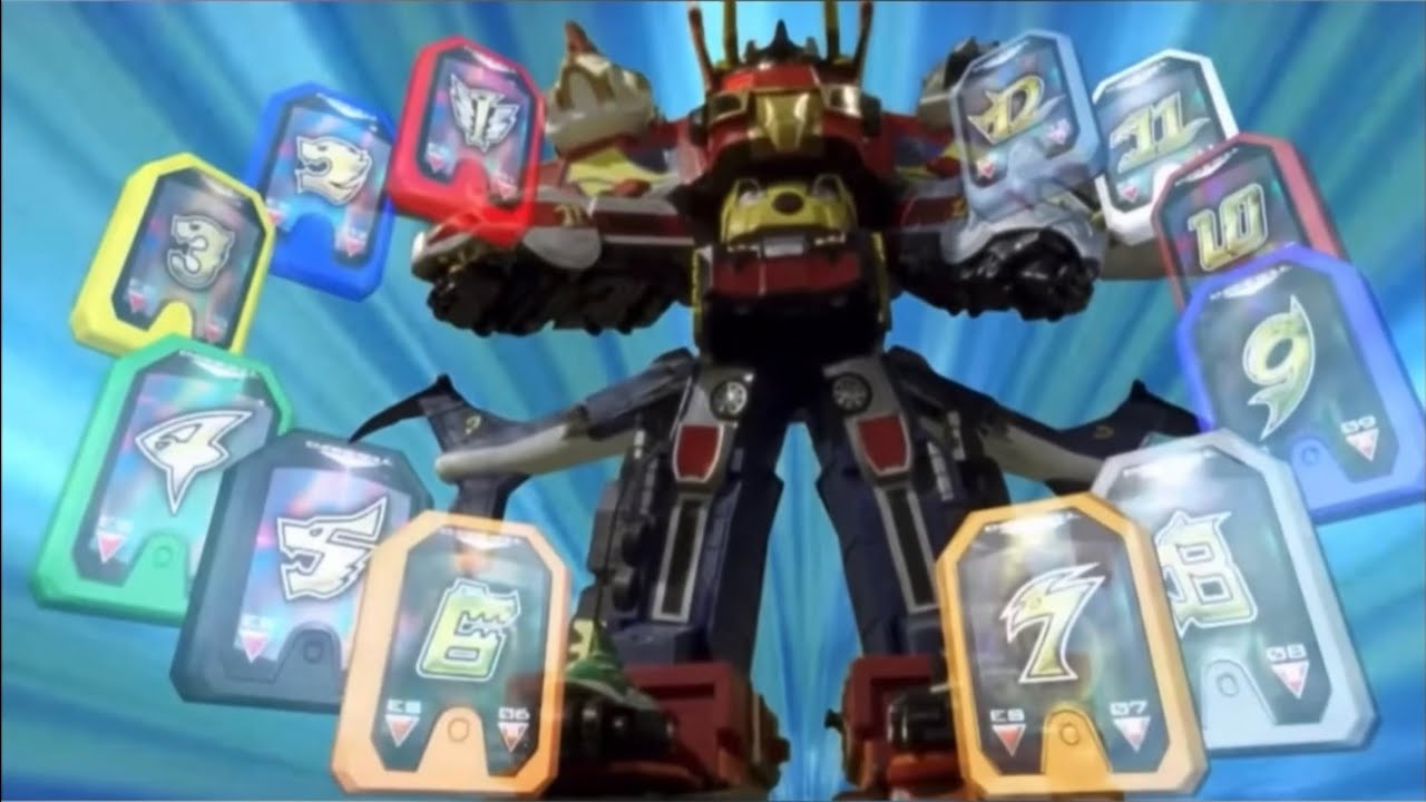 【炎神戦隊ゴーオンジャー】本編全炎神合体シーン集