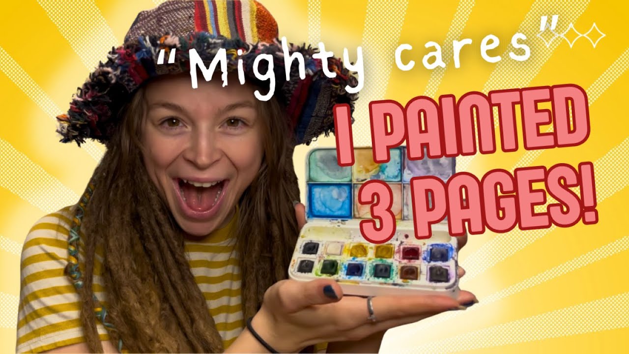 A Fun Watercolor Session: Illustrating My Children’s Book!