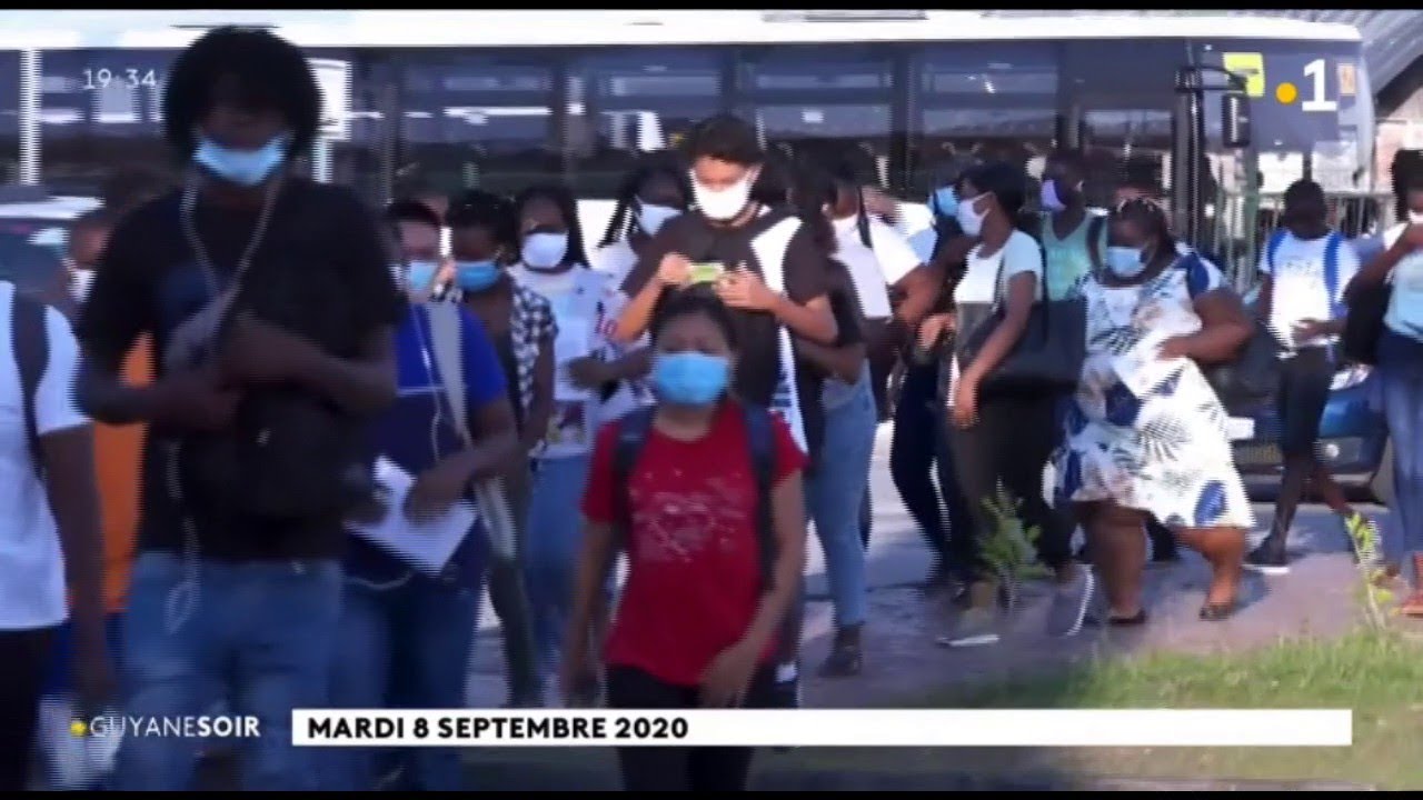 Saint- Laurent du Maroni : rentrée au lycée Bertène Juminer