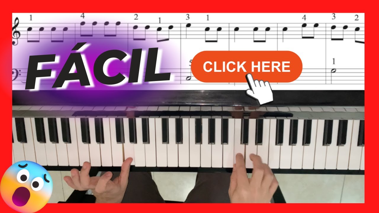 😱 BURRITO sabanero en PIANO I FÁCIL TUTORIAL🐴