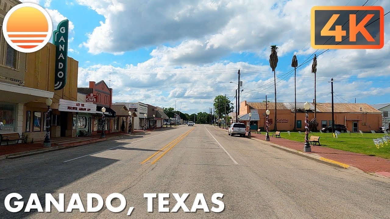 Ganado, Texas!  Drive with me through a Texas town!