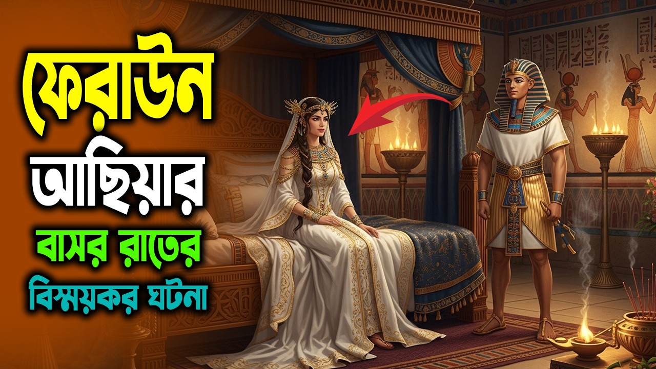 ফেরাউন ও আছিয়ার বাসর রাতের বিষ্ময়কর ঘটনা | Islamic Story Bangla