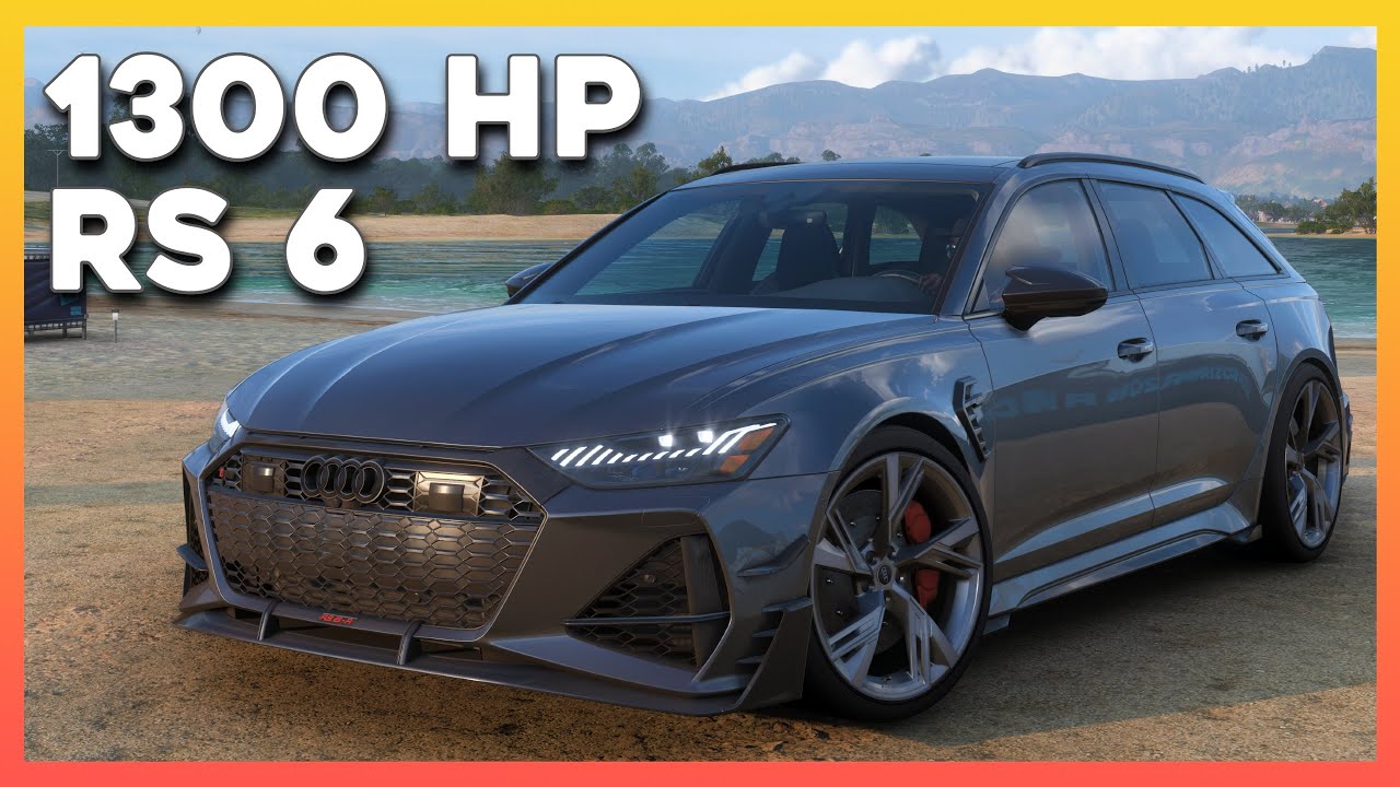2021 Audi RS 6 Avant Full Customization In Forza Horizon 5!