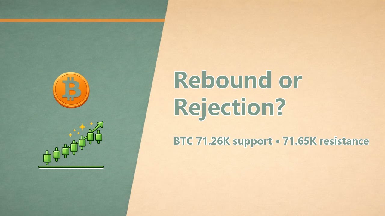 Watch This Level: BTC at 71,297.6 &mdash; Breakout or Rejection?