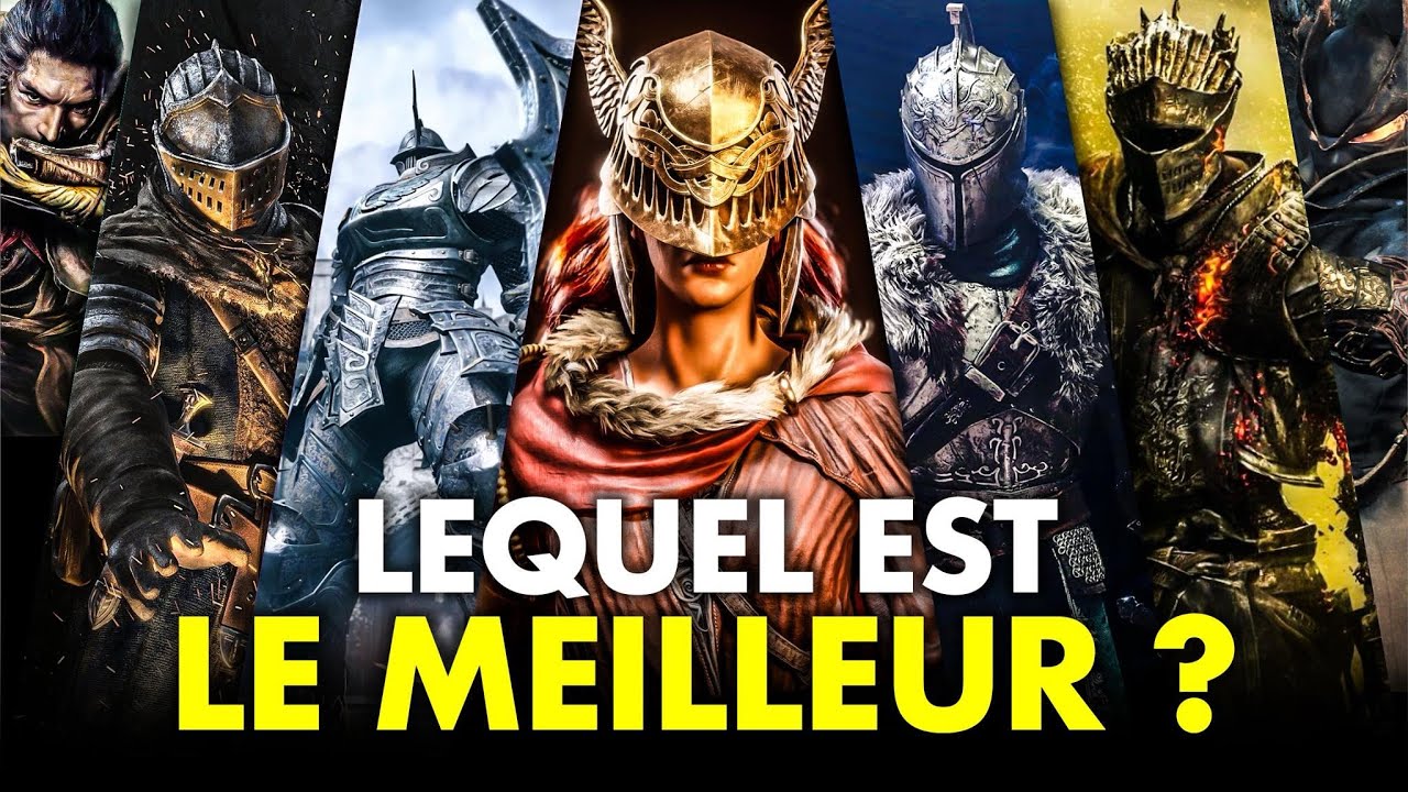 TOP 7 des meilleurs jeux From Software 🔥 Lequel est le MEILLEUR ?