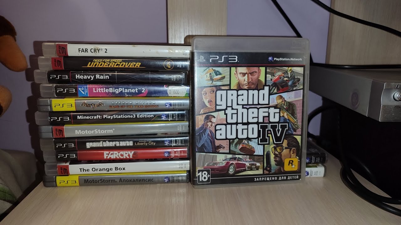 Моя коллекция игр на Playstation 3