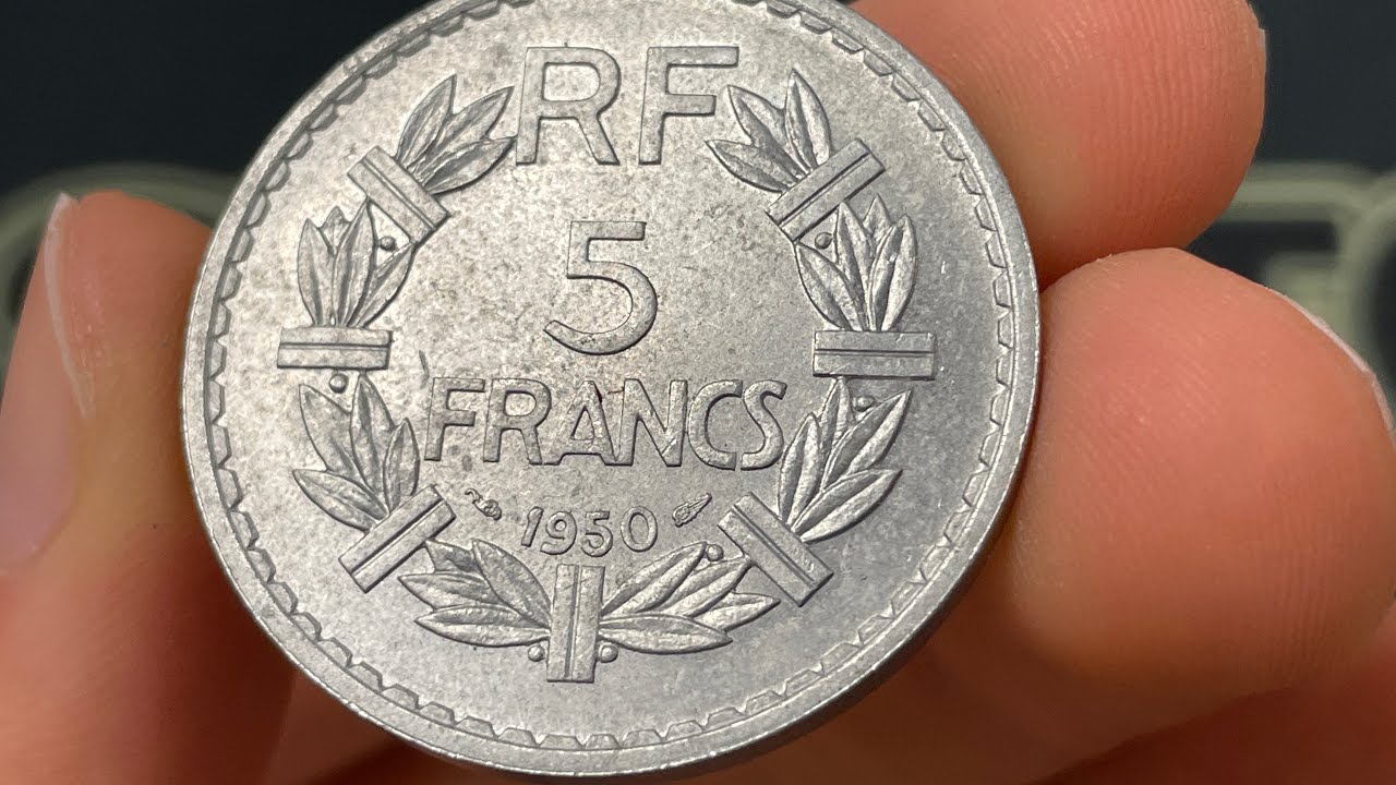 1950 France 5 Francs Coin &bull;&nbsp;Values, Information, Mintage, History, and More
