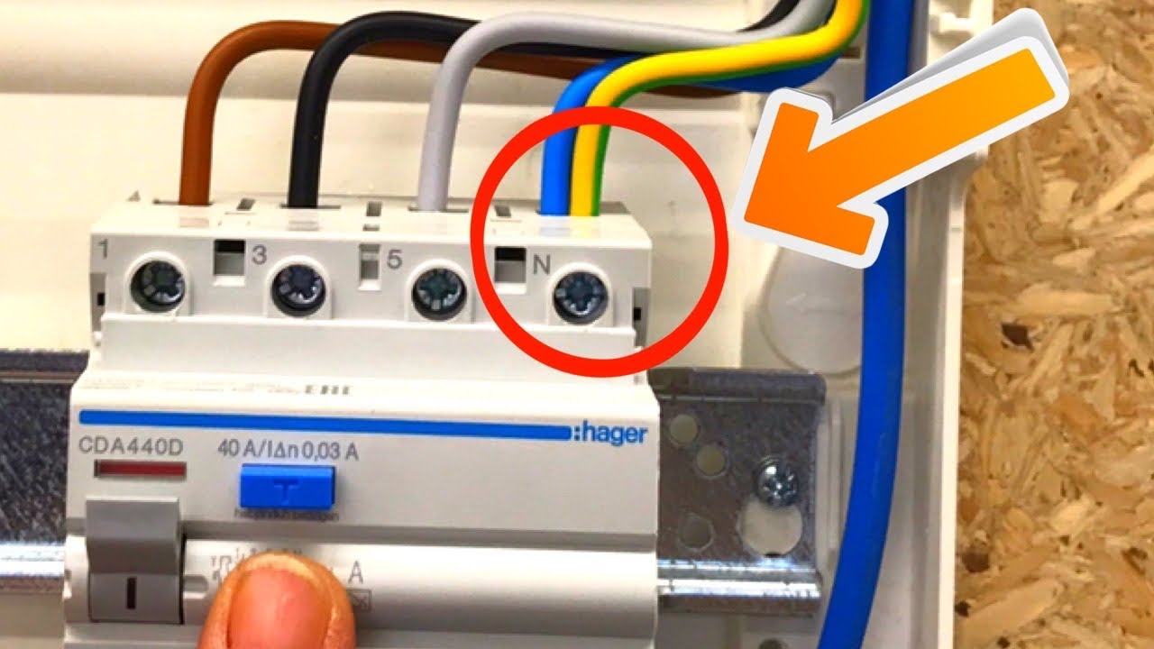Unterverteilung OHNE Erdung - FI (RCD) einbauen! So gehts! Proofwood
