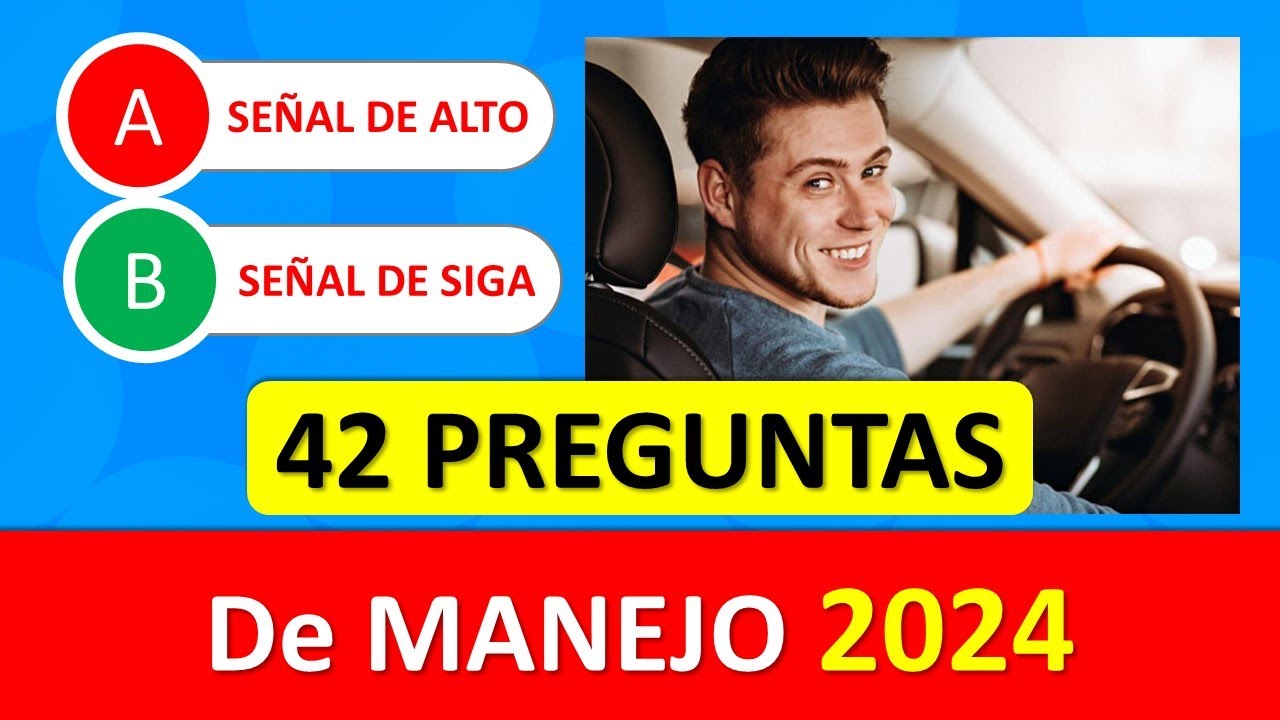 ¿Te atreves a pasar este examen de señales de tránsito?