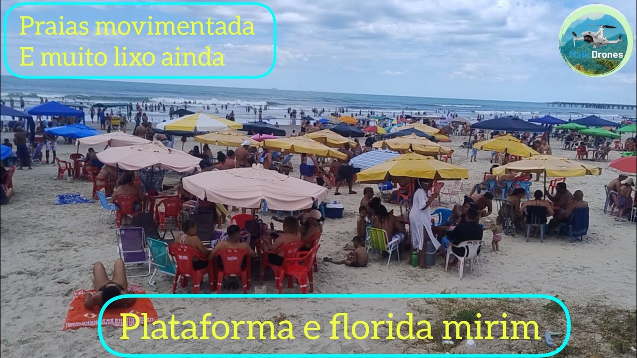 Praias em Mongaguá litoral sul sp nesta sexta feira atenção 2/1/26😎❤️😍👏🏻💕☀️🙏🏻👍🏻