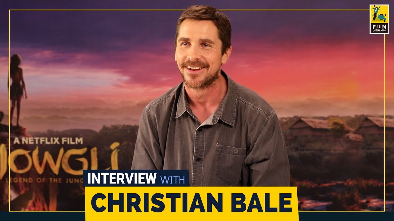 Christian Bale Interview with Sneha Menon Desai | Mowgli | Netflix