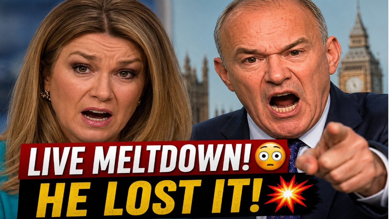 TOTAL PANIC! Ed Davey MELTS DOWN Over Farage LIVE! | Britain Echo