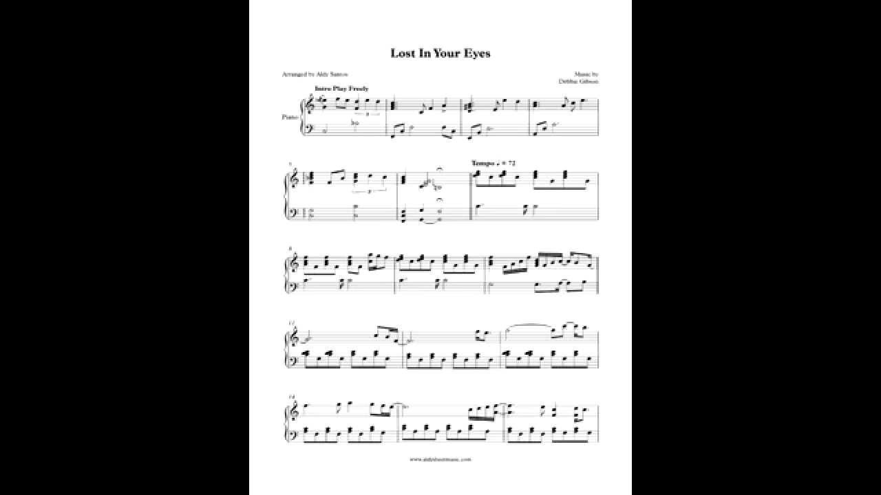 Lost In Your Eyes by Debbie Gibson (Piano Cover) by Aldy Santos