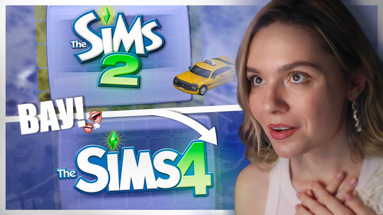 превратила SIMS 4 в SIMS 2 с помощью мода 🤯