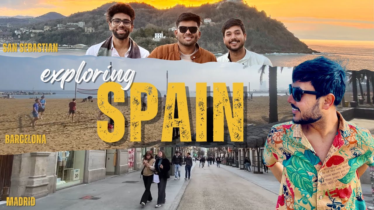 SPAIN Travel Vlog 🇪🇸 | You NEED to See Spain Like This | Barcelona, Madrid & San Sebastian😍