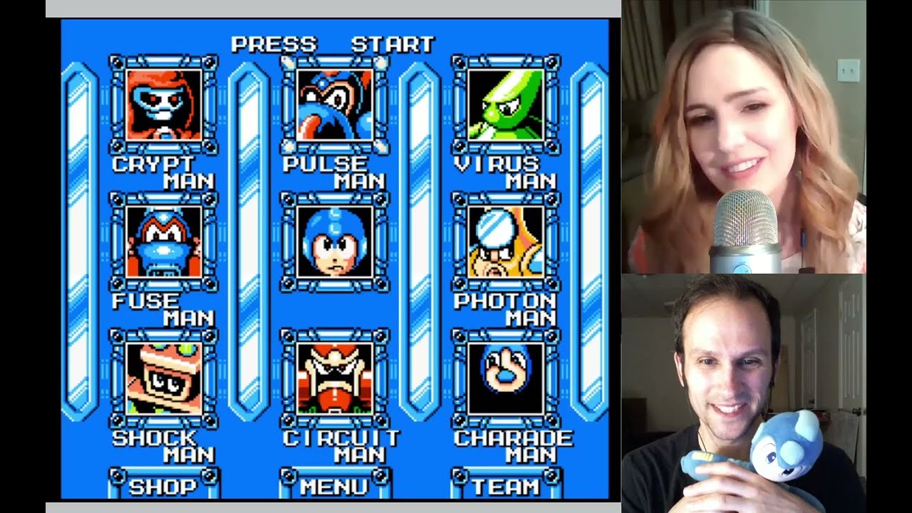 Sam and Dave play Mega Man Rock Force for PC - Charade Man