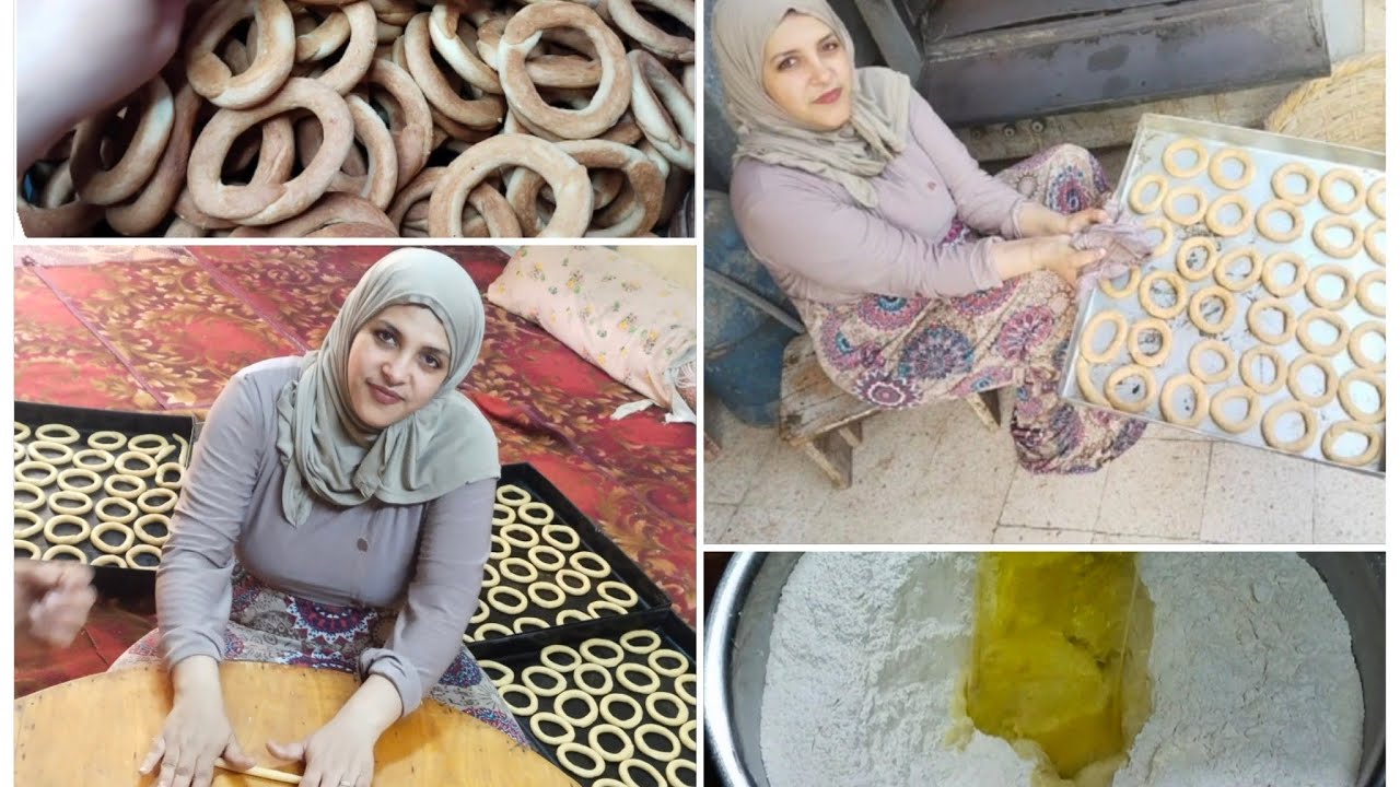 الكحك الناشف الفلاحى الاصلى  كحك الشاي عندنا وبس