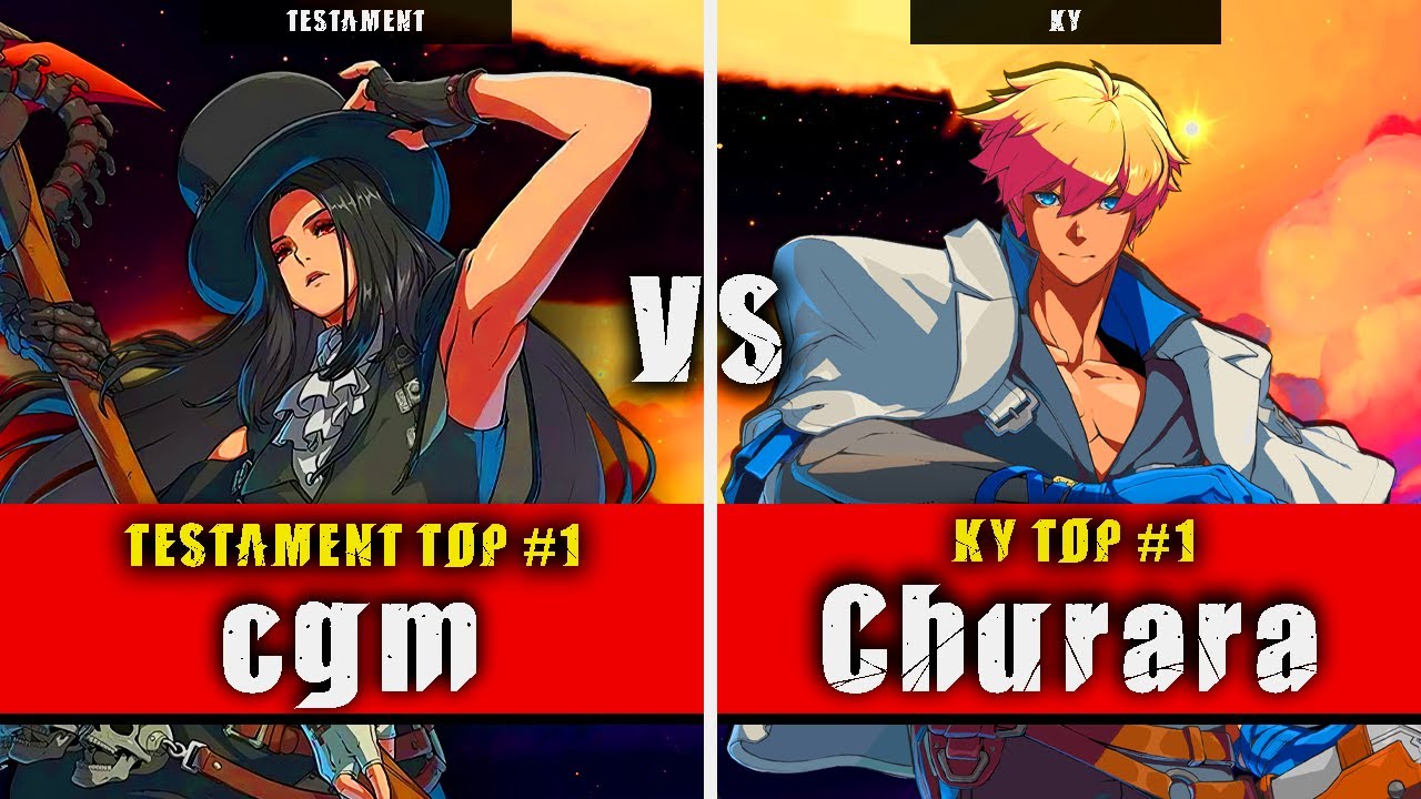 GGST | cgm (Testament) VS Churara/Tyurara (Ky) | Guilty Gear Strive High level gameplay