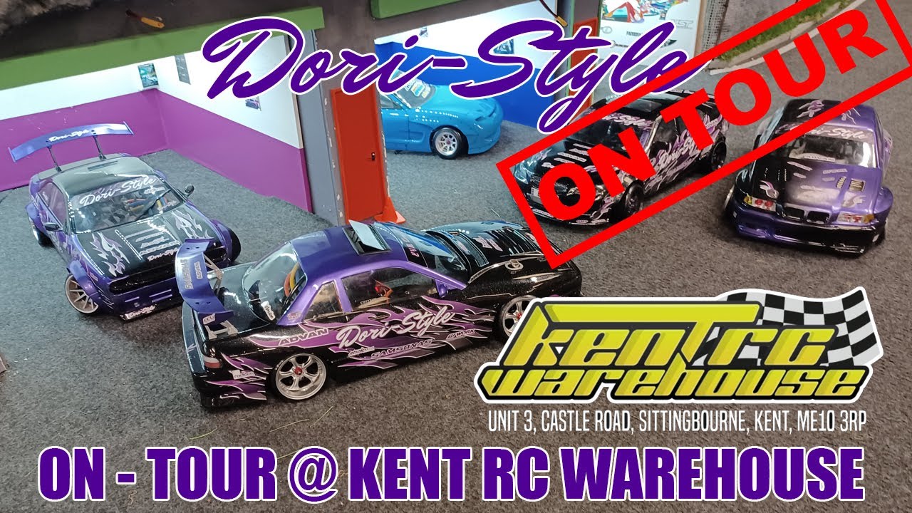 Dori-Style RC Drifting On-Tour @ Kent RC Warehouse!