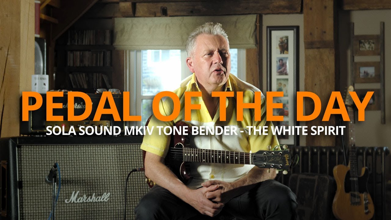 YT V12   SOLA SOUND MKIV TONE BENDER   THE WHITE SPIRIT