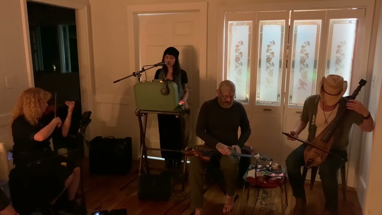 Tory Anne Daines, Jon Francis, Killick Hinds, Martin Howth house concert Ocean Township NJ, 10.19.25