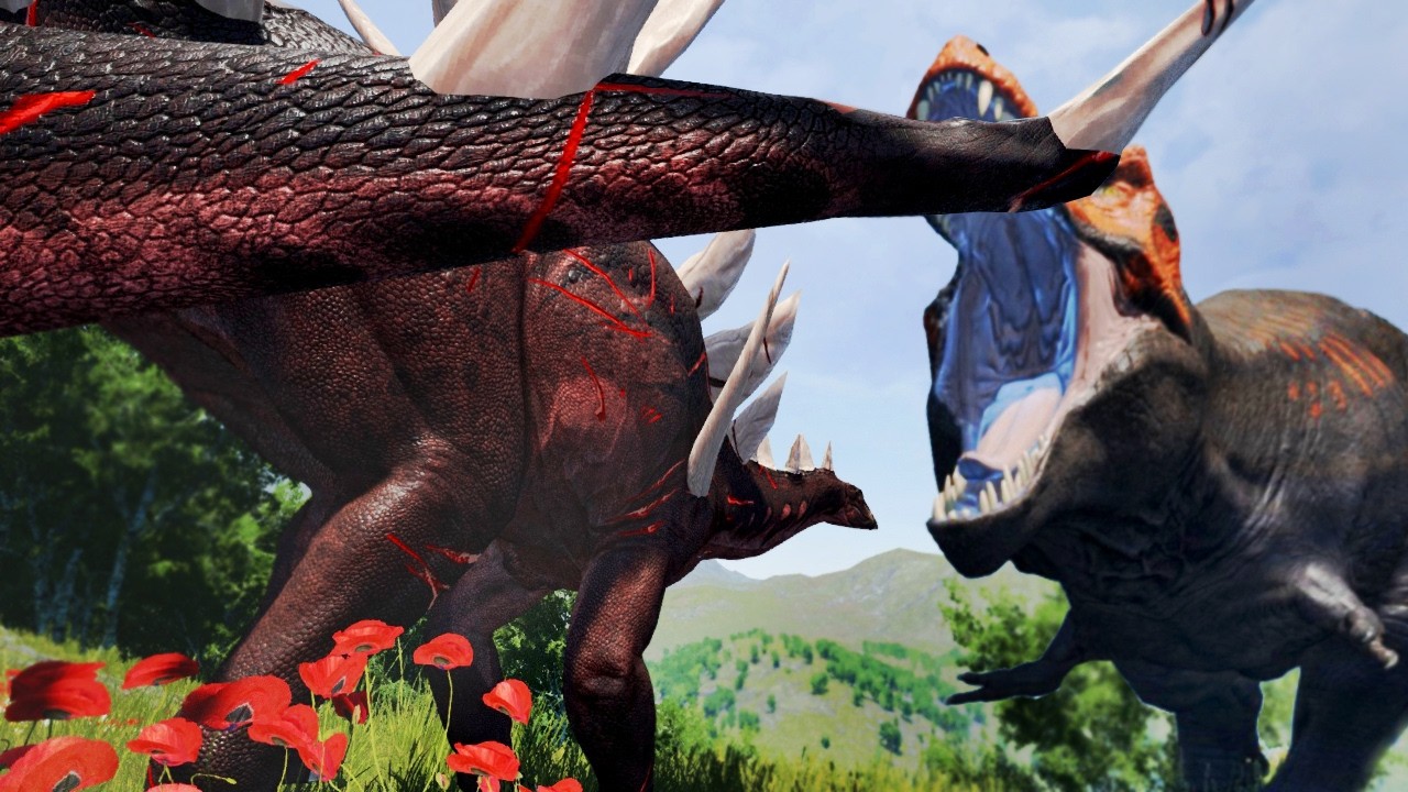 Azarada Vida de um Kentrossauro Explorador | The Isle 🦕