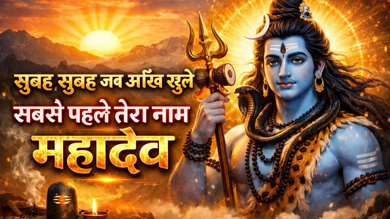 Subah Subah Shiv Naam | Din Bhar Sakaratmak Urja Dene Wala Bhajan | Mahadev Morning Bhajan