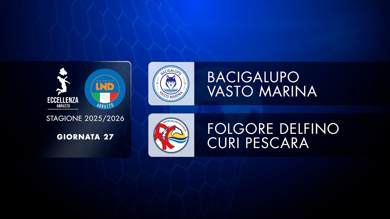 Eccellenza | 27° giornata: Bacigalupo Vasto Marina - Folgore Delfino Curi Pescara (3-2)