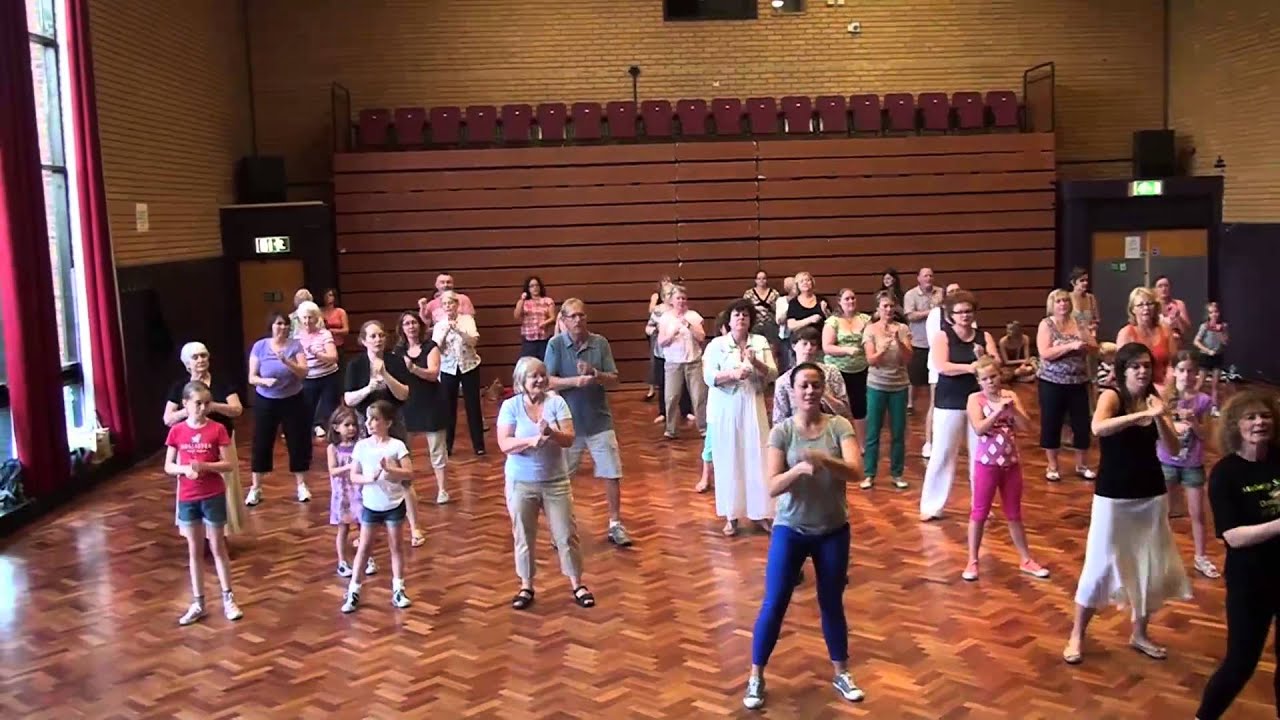 Tonbridge Arts Festival 2013 - Hand Jive Rehearsal
