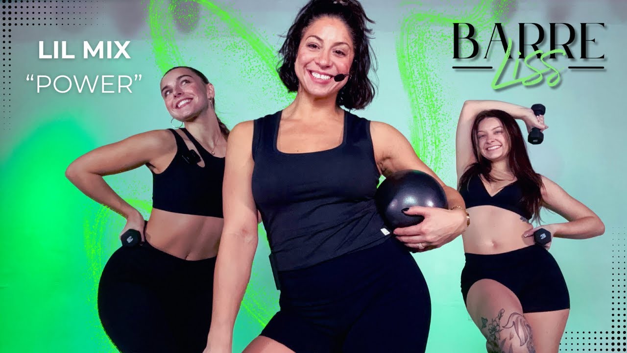 4 minute BARRE LISS break to 'POWER' by Lil Mix