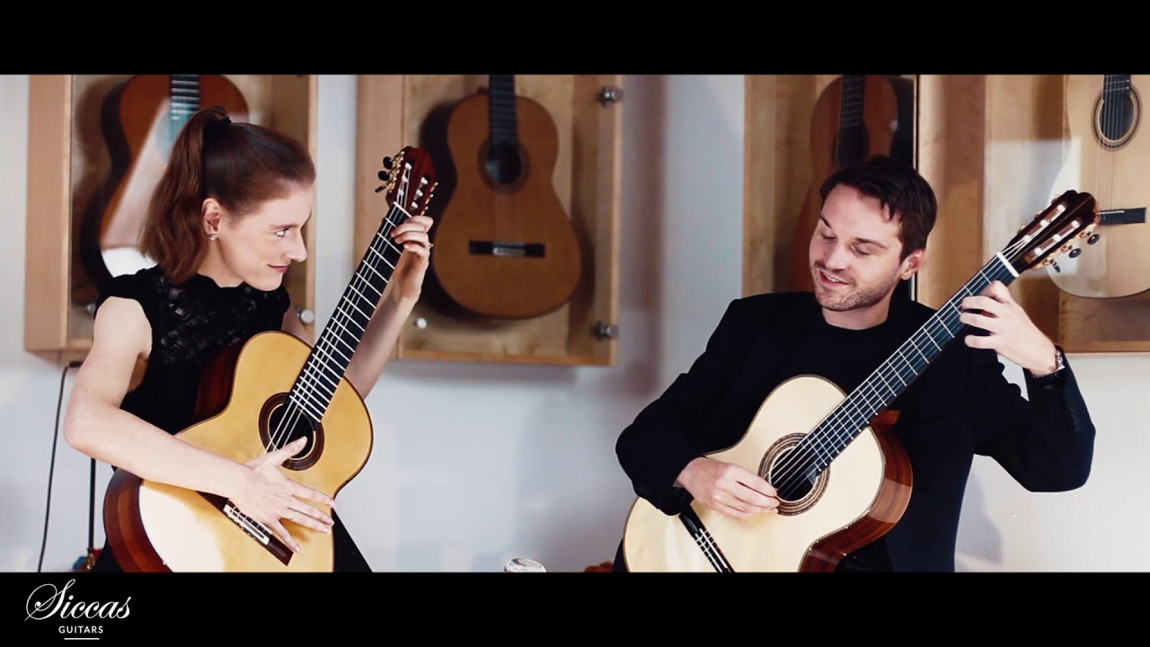 Lo Que Vendrá by Astor Piazzolla - Arr. Délia Estrada played by Guitar Duo Reichelt  & Nissen