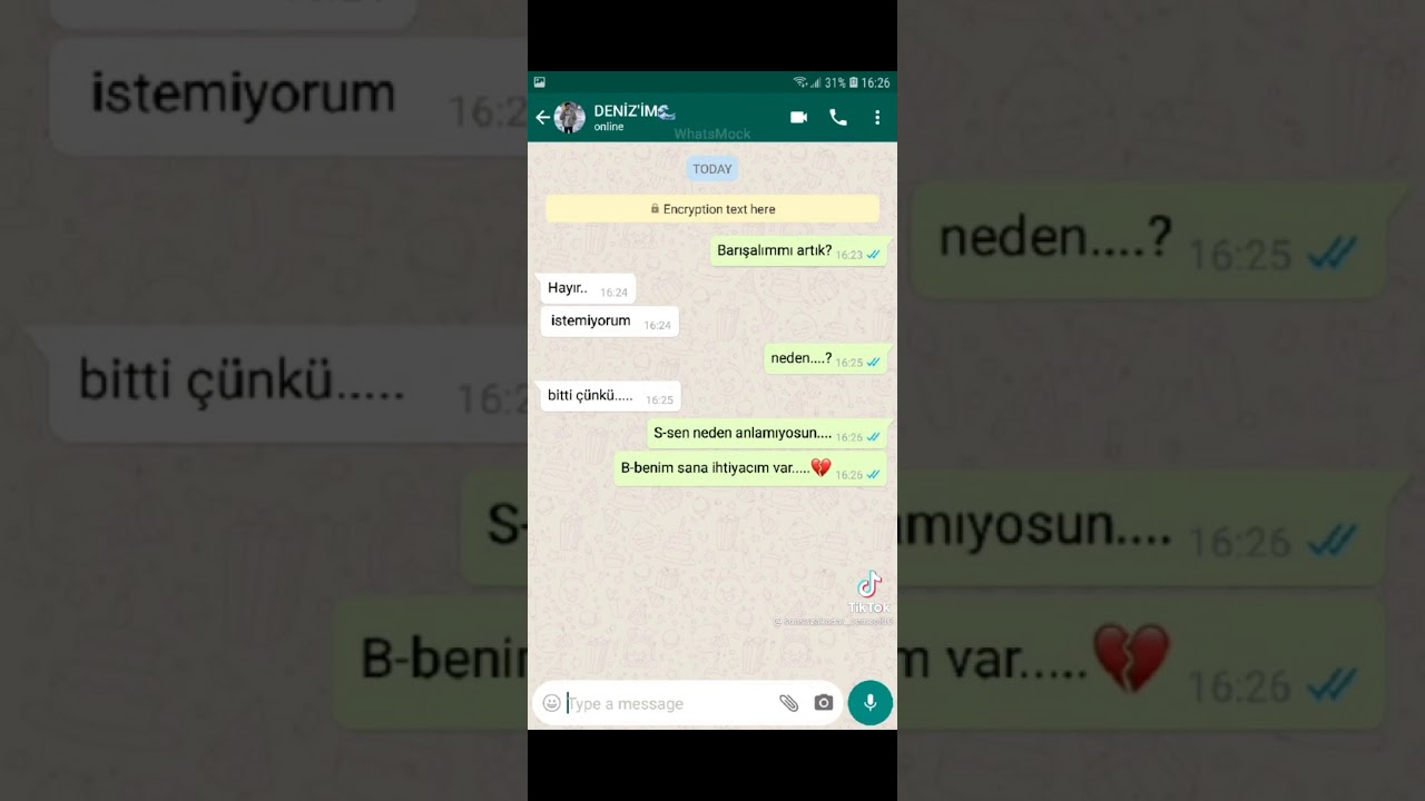 Tik Tok cemcel Grup Yazışmaları 1