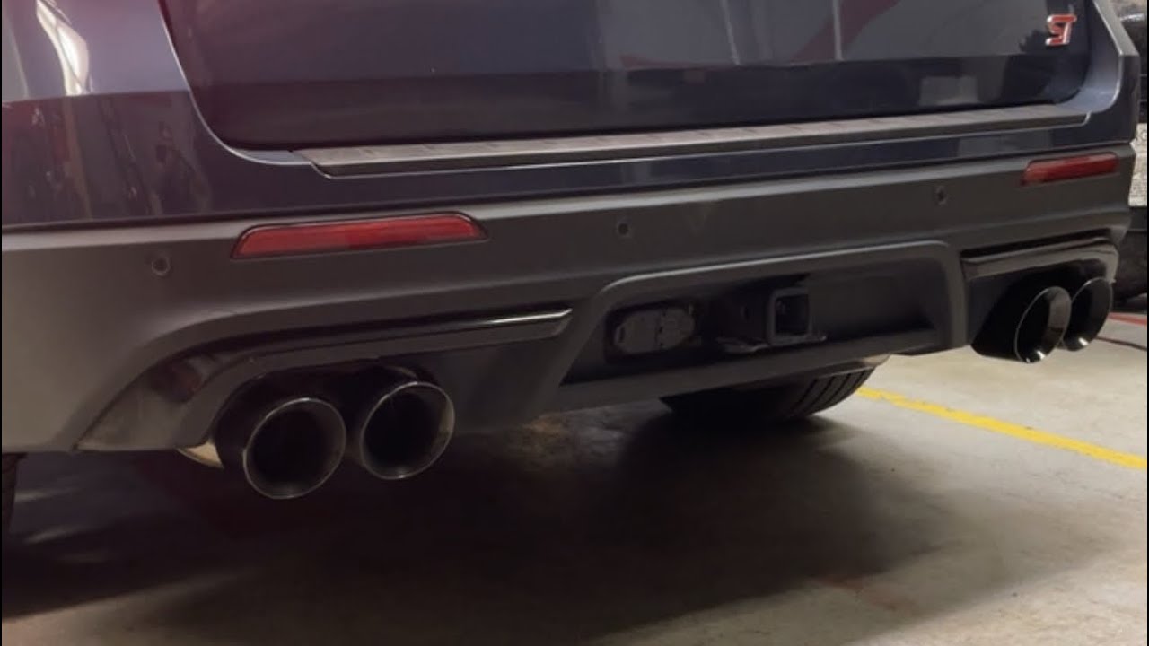 Ford Explorer ST AWE Exhaust Installation. Sound Before & After. FULL SEND