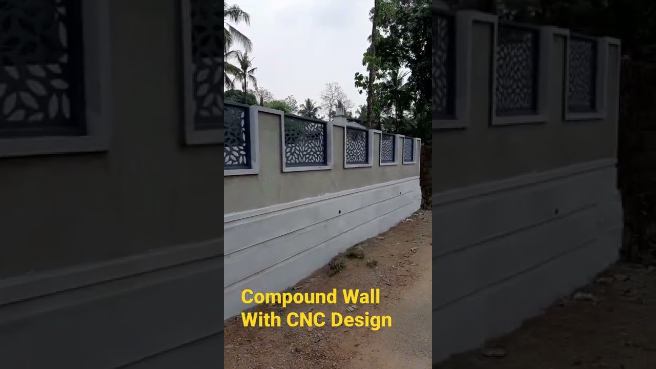 CNC Design On Compound Wall