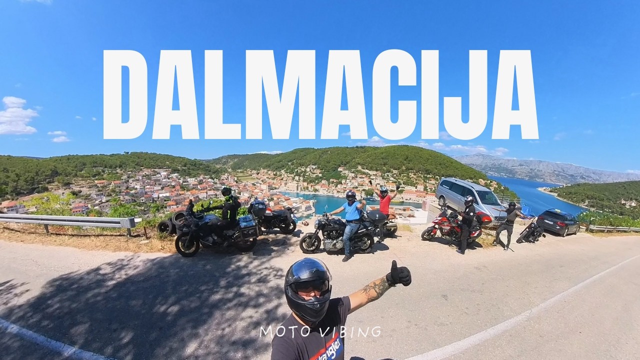 Moto Avantura 2025 - Rijeka, Brač, Split, Biokovo i Makarska.