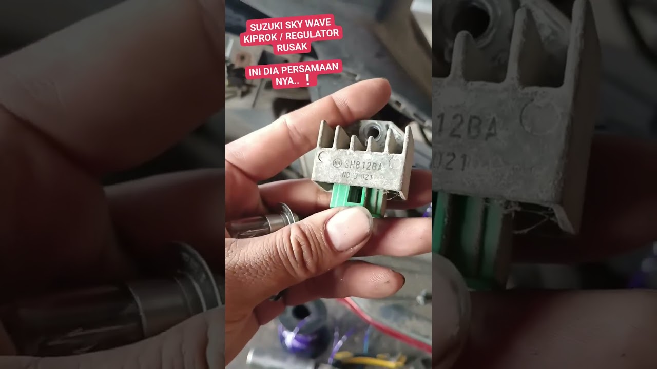 PERSAMAAN KIPROK / REGULATOR SUZUKI SKY WAVE PART ORIGINAL 