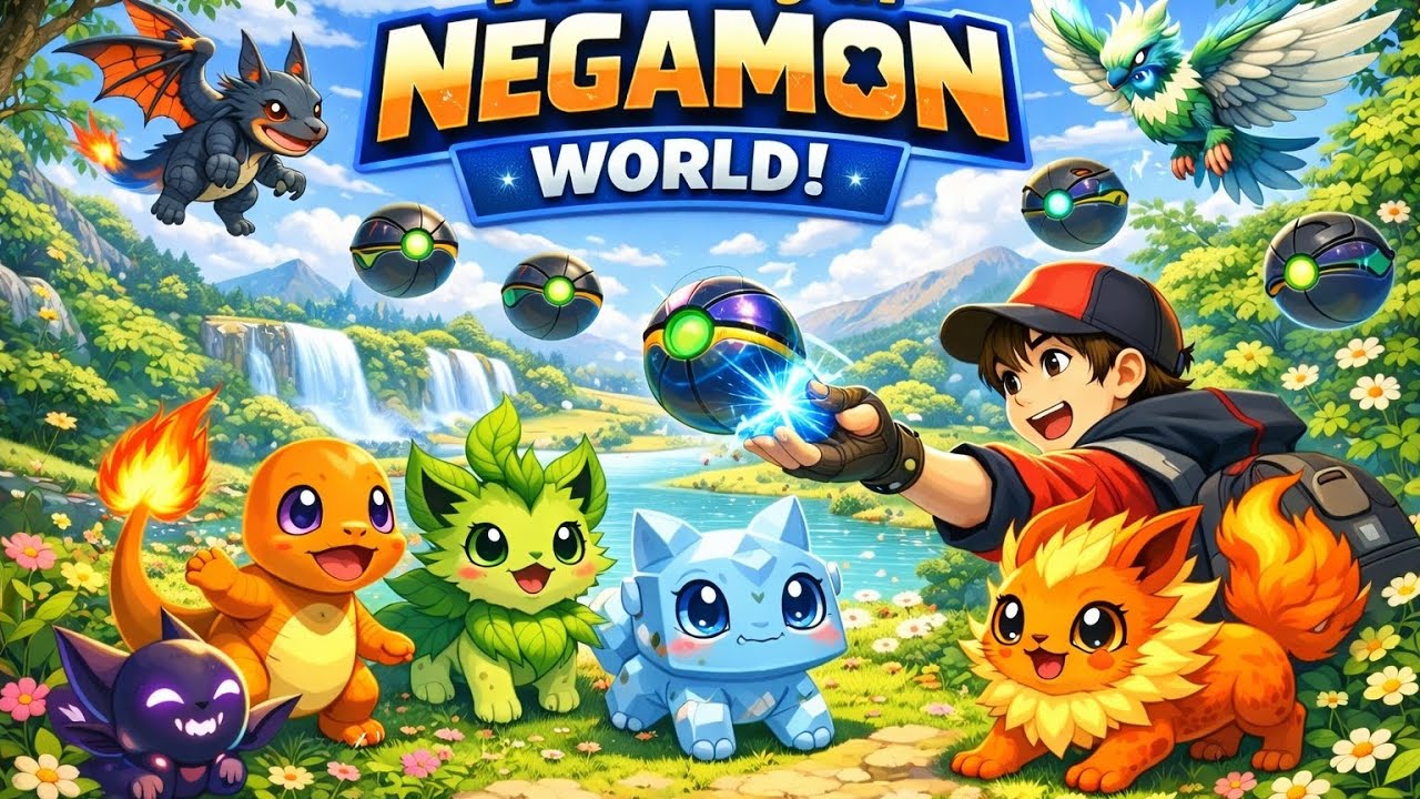 My first day in negamon world Ep-1#youtube 