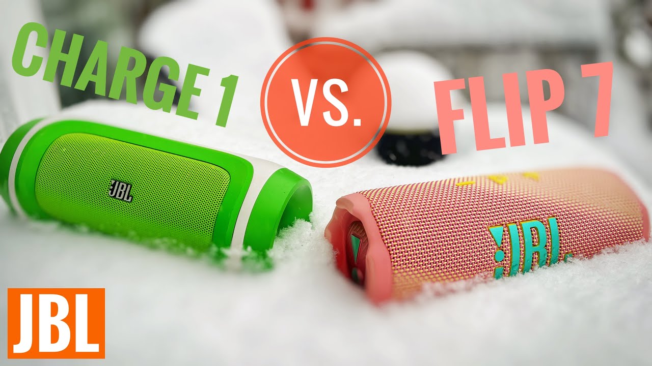 Тест басов JBL FLIP 7 против JBL CHARGE 