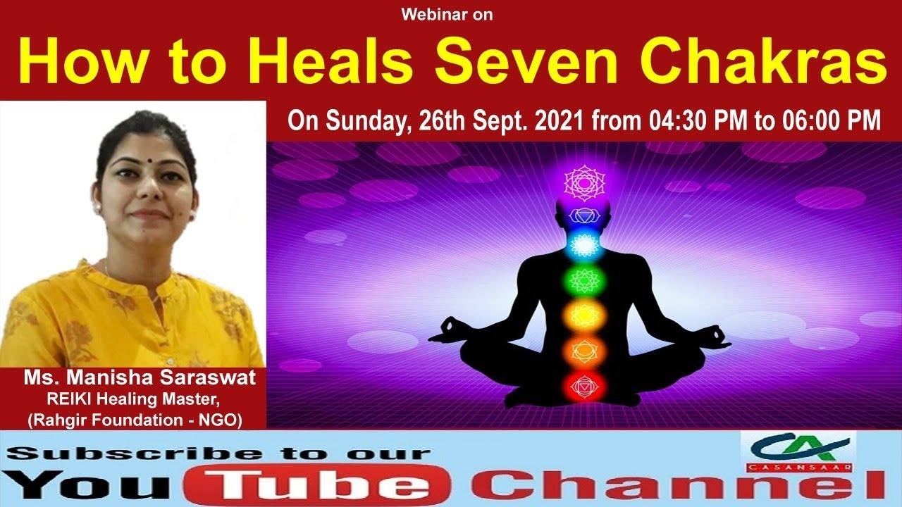 Webinar on How to Heals Seven Chakras