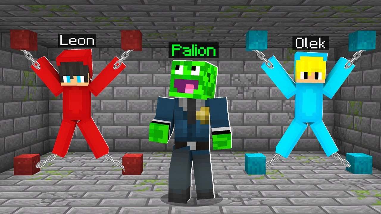 ZAMKNĄŁEM ICH w WIĘZIENIU w Minecraft!