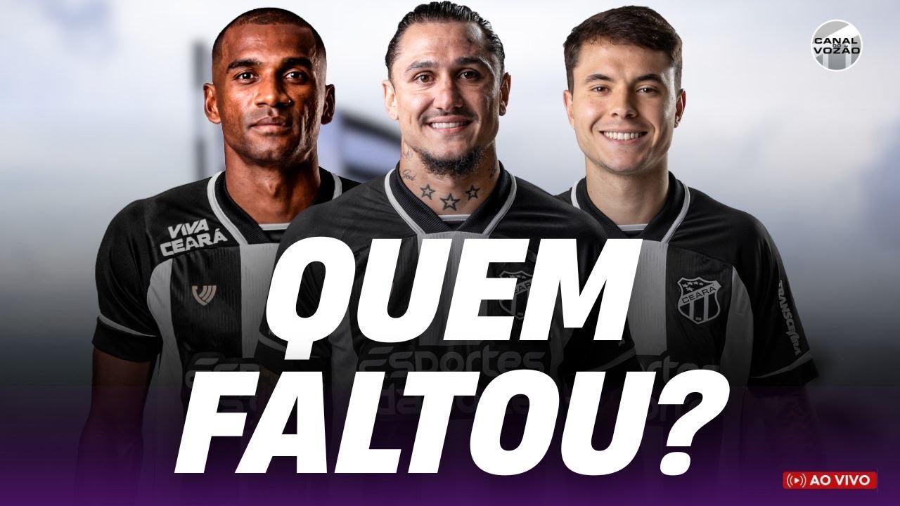 QUAIS JOGADORES DO CEARÁ SE REAPRESENTARAM PARA 2026? CANAL DO VOZÃO