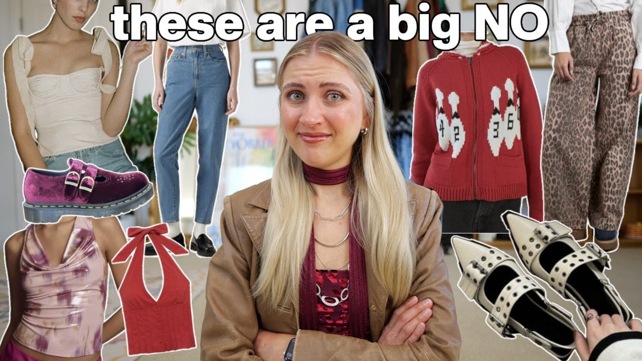 my fashion red flags
